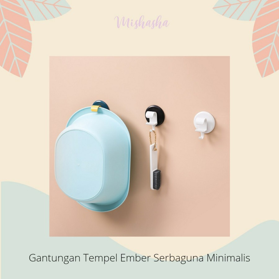 Gantungan Tempel Ember Baskom Serbaguna Minimalis