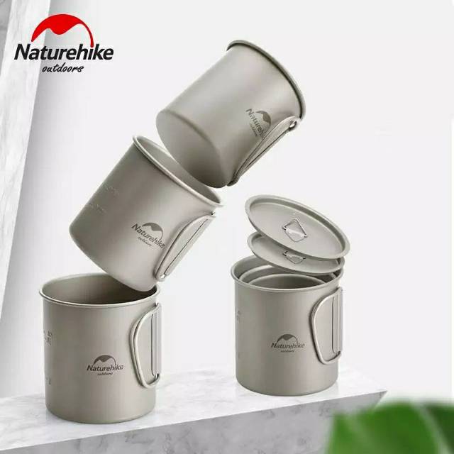TITANIUM CUP / GELAS / CANGKIR NATUREHIKE NH20CJ005