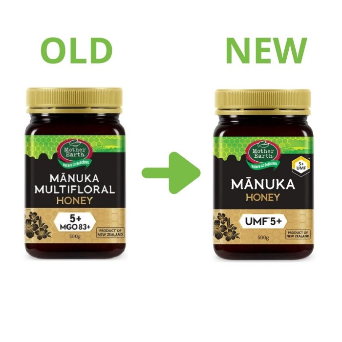 

G02G Mother Earth Manuka Honey Umf 5+ 500Gr Ds5Gh