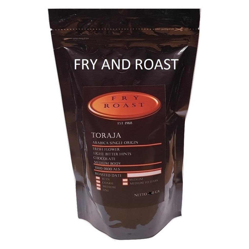 

KOPI ARABIKA TORAJA (BIJI/BUBUK) 250 GRAM - BIJI KODE 563