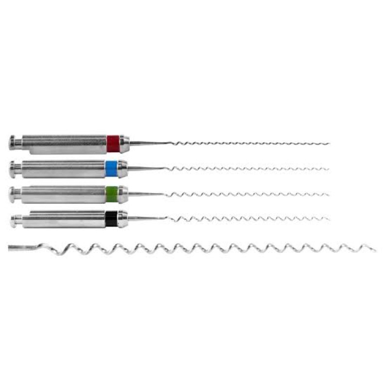 Dental jarum lentulo 25mm endo endodonti endodontic paste carrier 25 mm spiral filler dentsply pasta carrier ALICE DENTAL