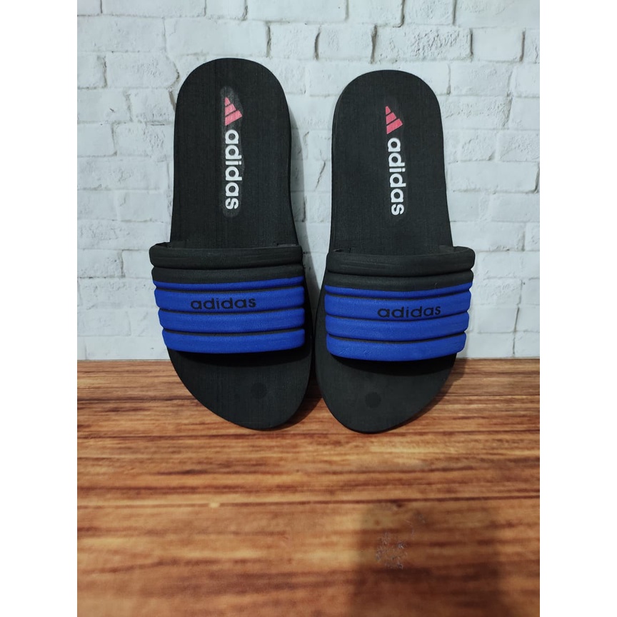 Sandal Flat Kokop Spon Garis