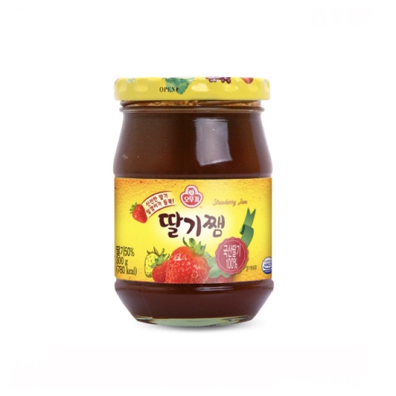 

Ottogi Strawberry Jam 300gr / Selai / Stroberi / impor Korea