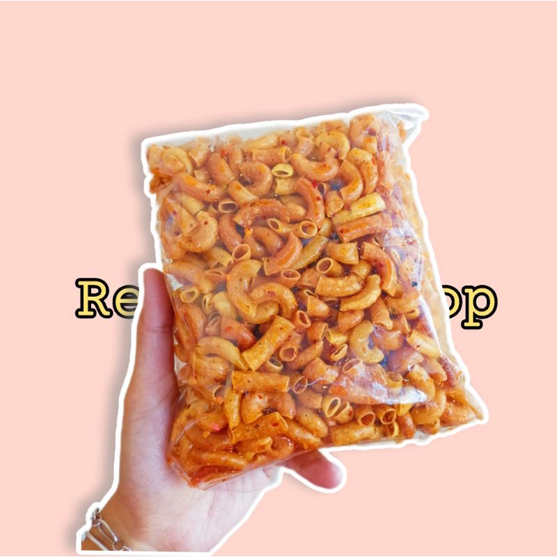 

MAKARONI CIKRUH 250gram / MAKARONI PEDAS DAUN JERUK / MAKARONI PIPA