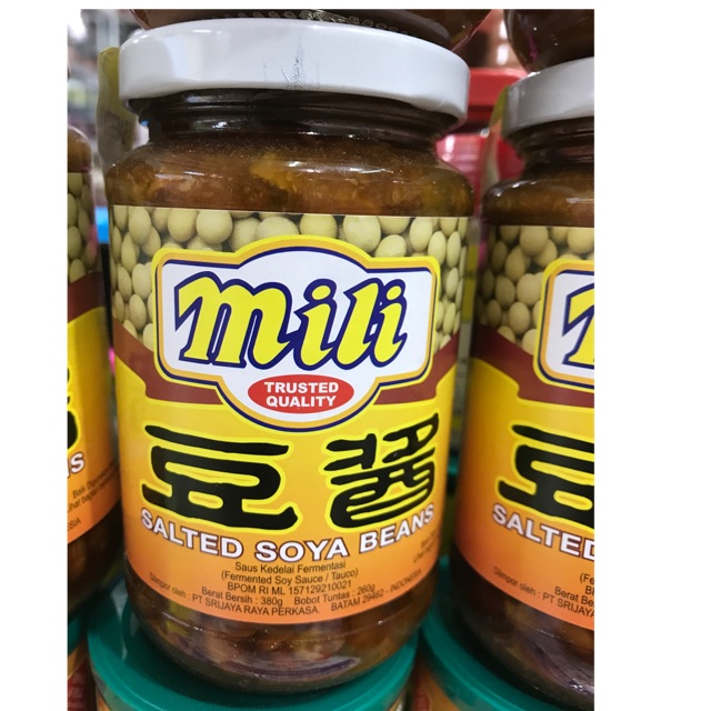 

Tauco Mili Singapore / Salted Soya Beans / Kedelai Fermentasi / Fermented Soy Sauce / Tauco Impor