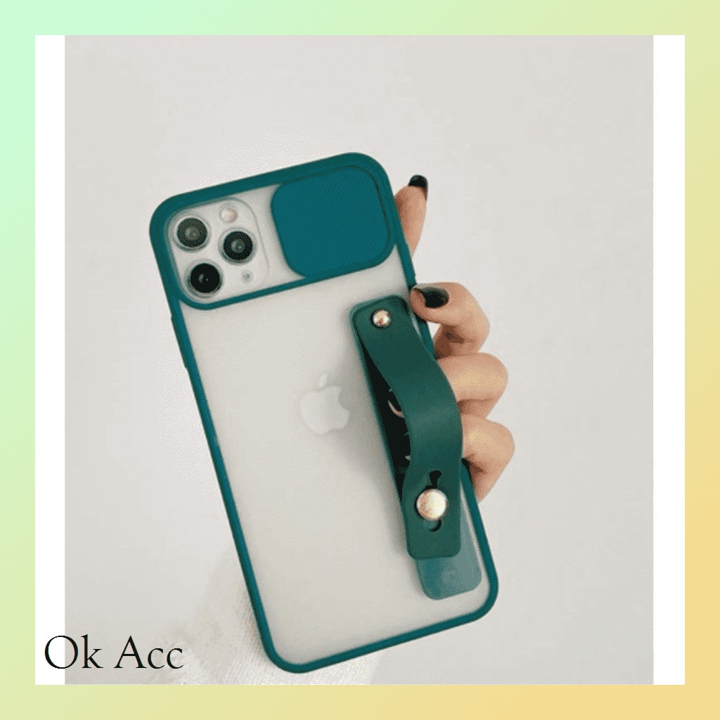 NEW Case sliding kamera finger Strap holder ALL Type Oppo Realme Narzo Xiaomi Redmi Poco Pocophone Vivo