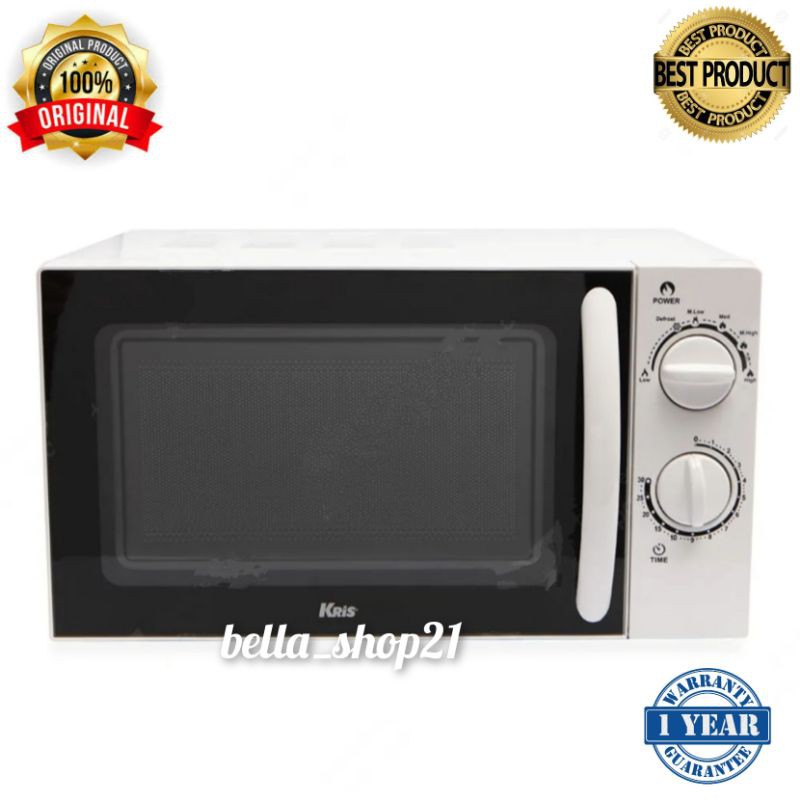 Jual kris microwave 20 ltr 700 watt A0985 putih Shopee Indonesia