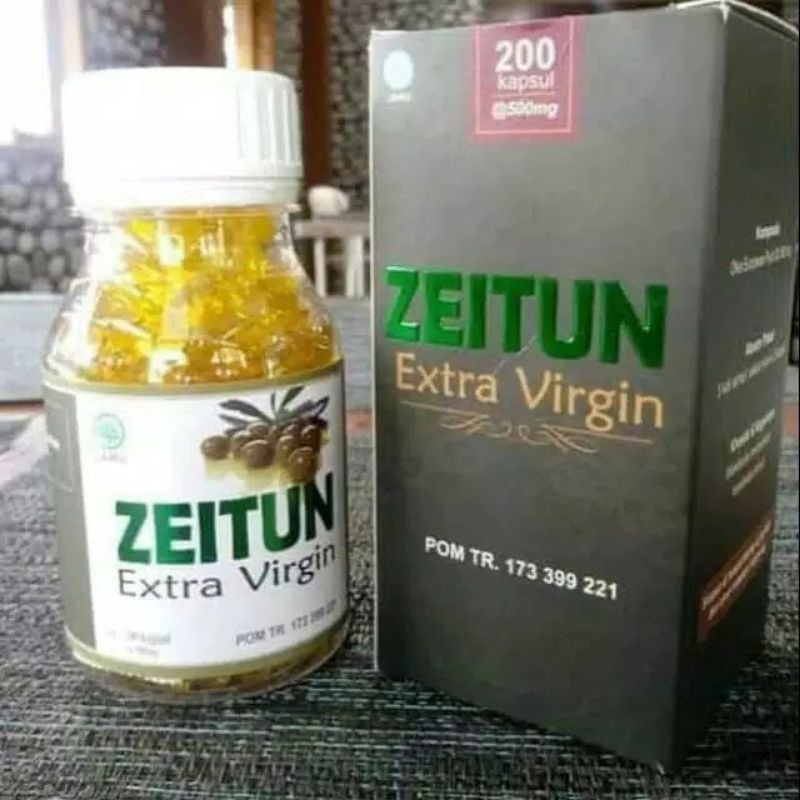 Kapsul Minyak Zaitun Zeitun Misr Extra Virgin Olive Oil
