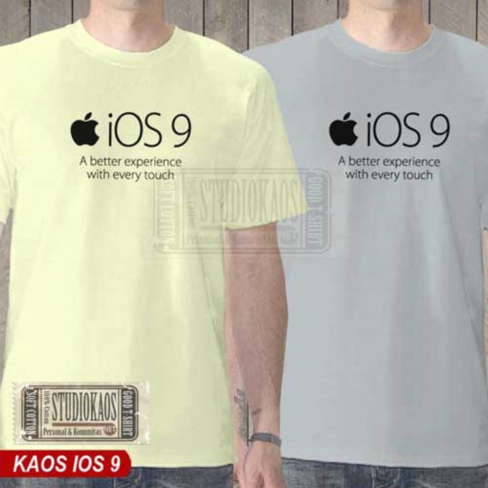 Kaos IPhone 6 Pakaian Distro Baju Apple Ipad Ipod Mac Macbook Ios