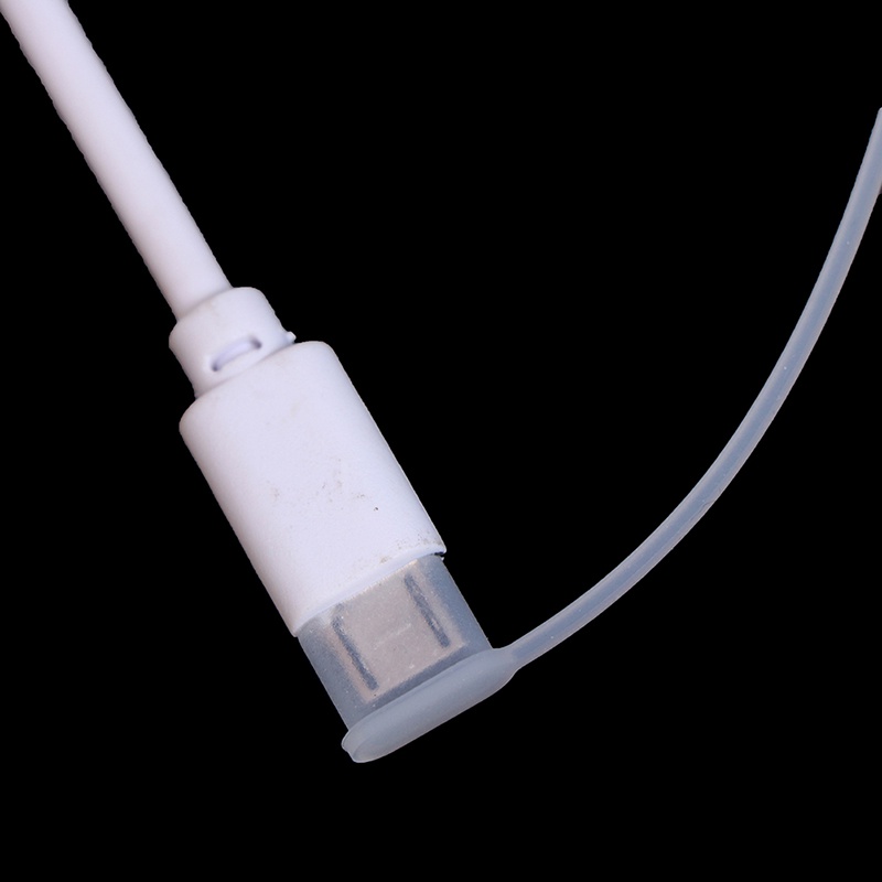 10pcs Cover Pelindung Kabel Data / Charger USB Tipe c Anti Debu / Oksidasi Reusable
