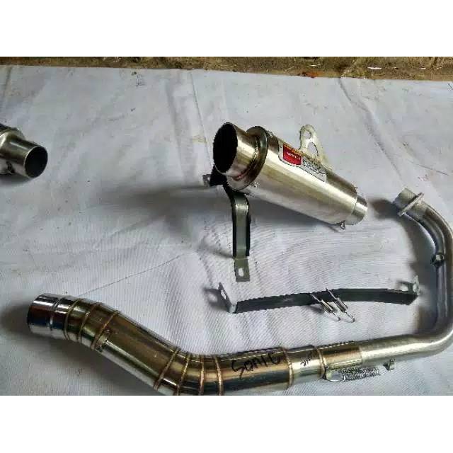 Knalpot cld monster cantol SONIC GSX CBR150 R