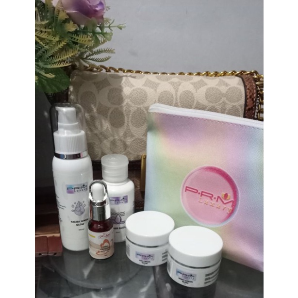 PRM luxury + serum whitening glow