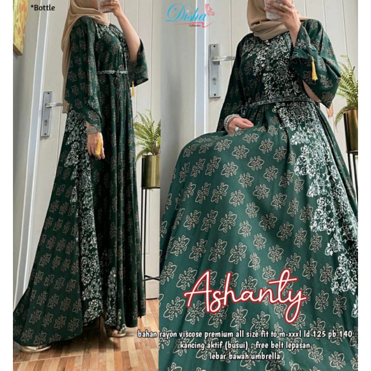 dress ashanty maxi kaftan