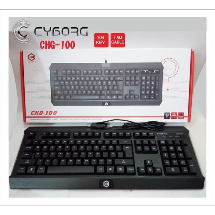 KEYBOARD OFFICE CYBORG CKO 100 USB