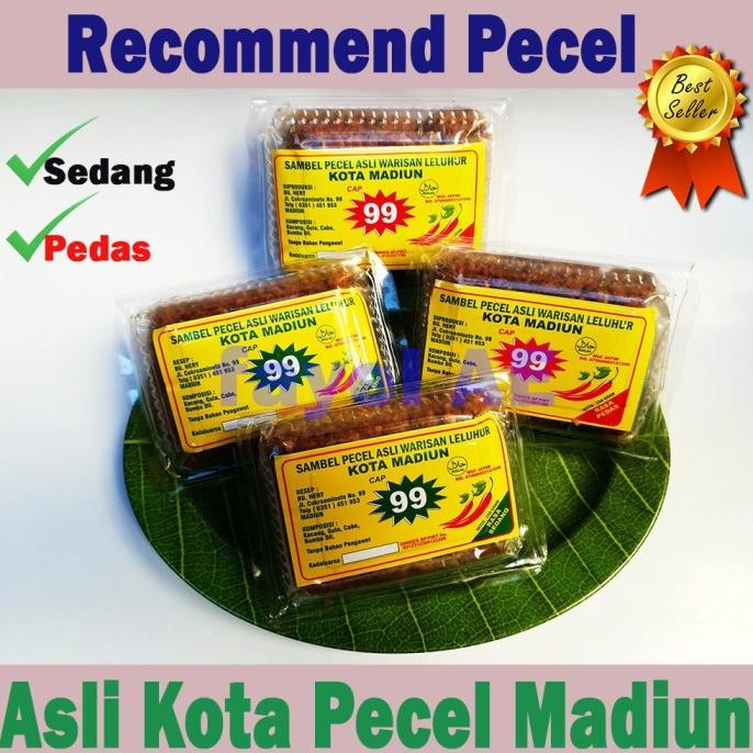 

Madiun Kacang Bumbu Kacang Bumbu SELLER Instan Sambal BEST Pecel 99 As