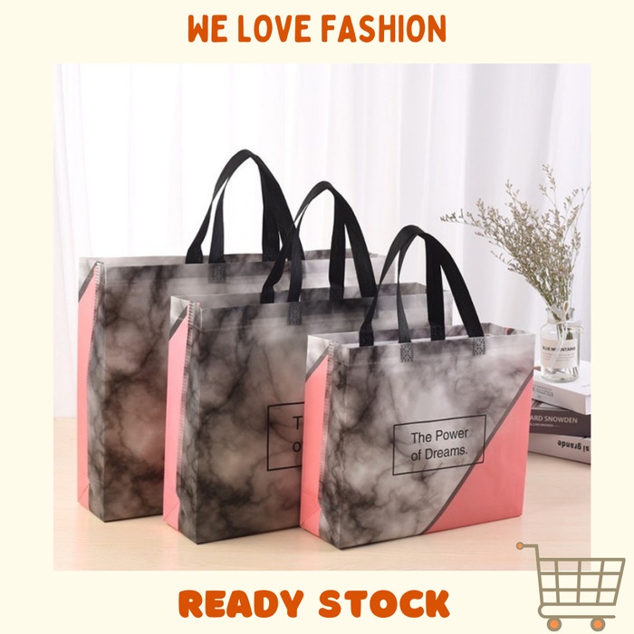 

PROMO Goodie Bag Kain XXL Big Kantong Belanja Vintage Floral - Hijau
