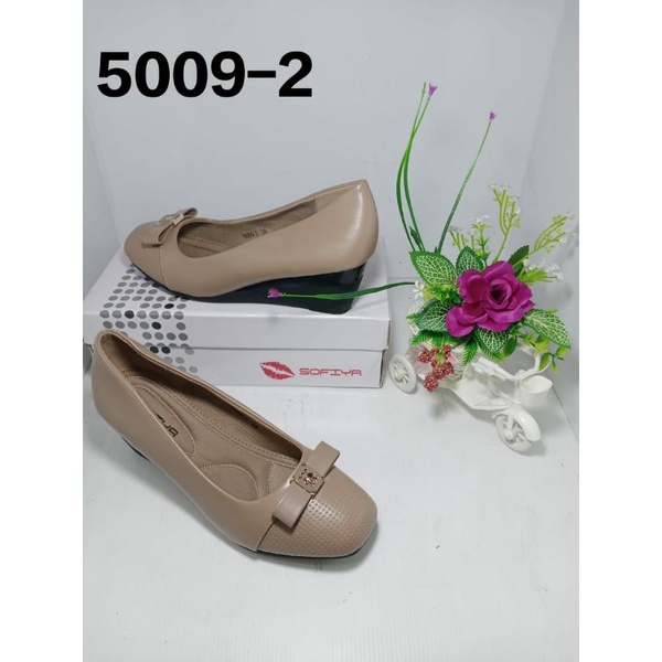 Sepatu wedges 5009-2 /sepatu kerja/sepatu sofiya