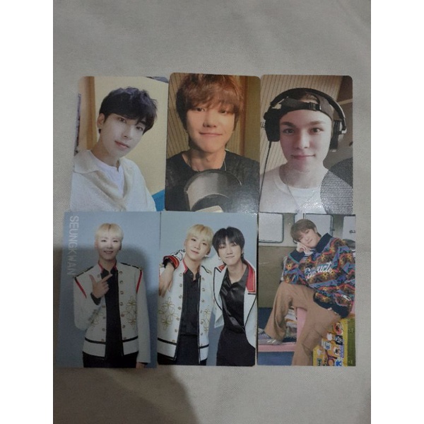 PC HENGGARAE WONWOO//SEMICOLON SEVENTEEN PHOTOCARD VERNON THE8//TC CARATLAND THE8 SEUNGKWAN