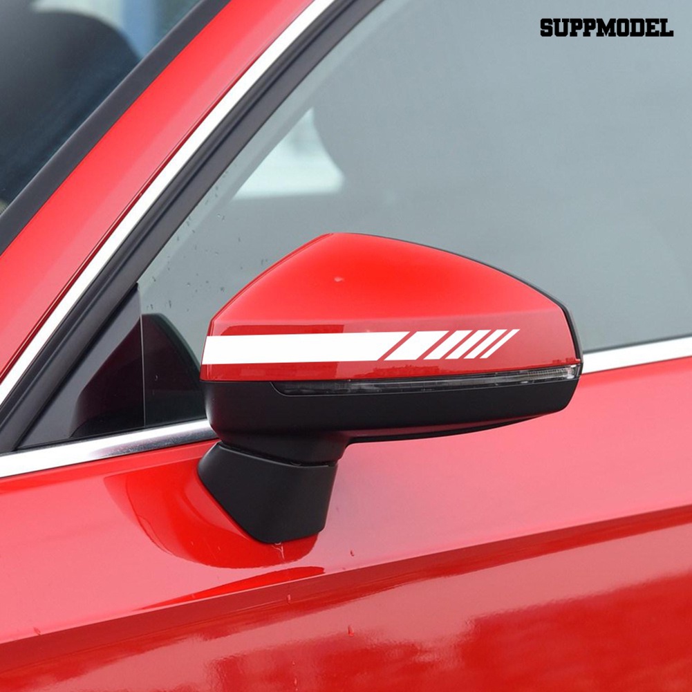 Car - 5Pcs Stiker Cover Kaca Spion / Kap Mesin Mobil Universal