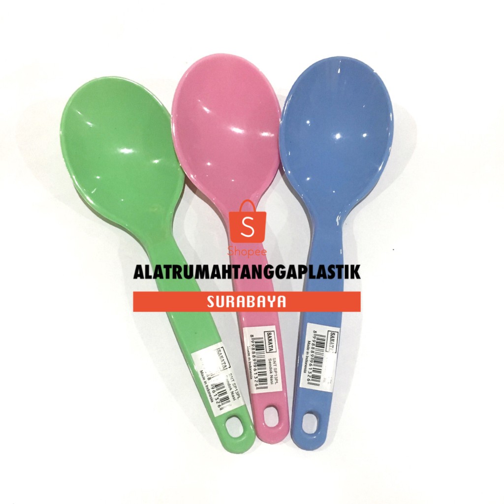 1pc Entong Nasi / Entong Plastik / Centong Nasi / Centong Plastik Nagata / Entong Sanata