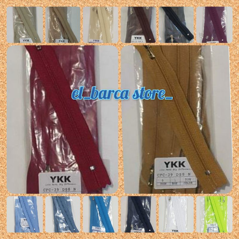 RESLETING CELANA YKK 15 CM/6 INCH TERMURAH