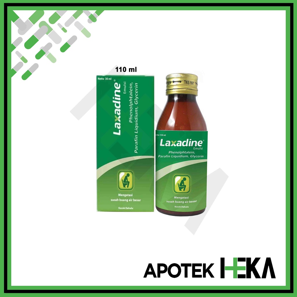 Laxadine Syrup Botol - Sirup Obat Sembelit Sulit BAB (SEMARANG)