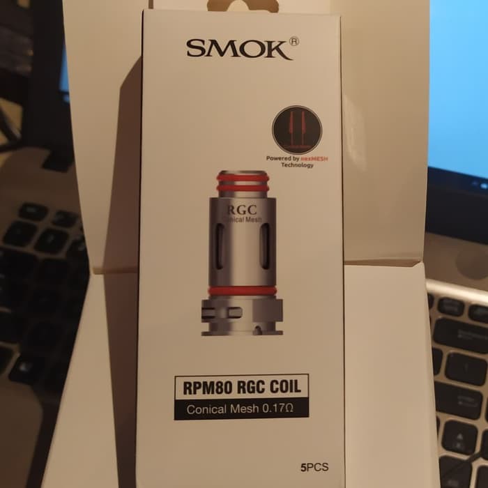 Authentic SMOK RPM80 RGC Coil Koil Pod 1 pcs harga rpm 80