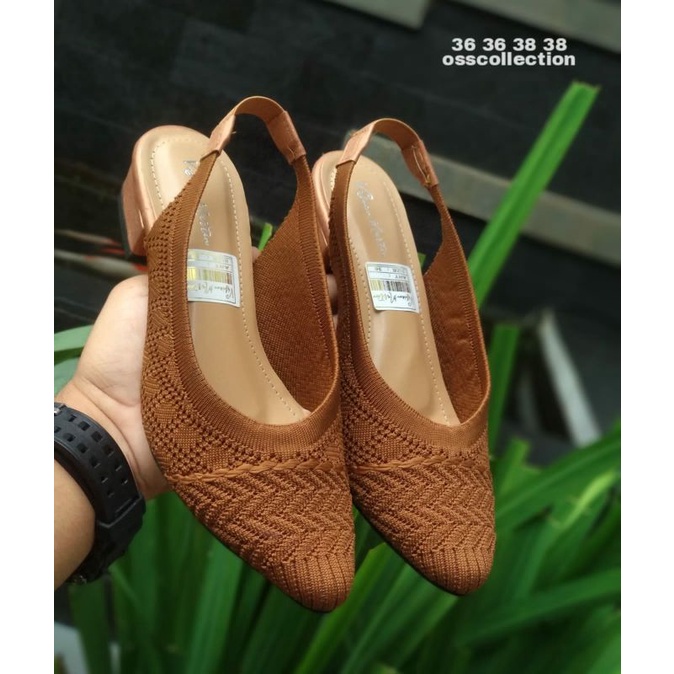 SEMI HEELS RAJUT BY OSS COLLECTION