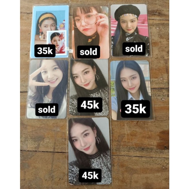 photocard pc yeri icc rookie isa stayc so bad staydom spc