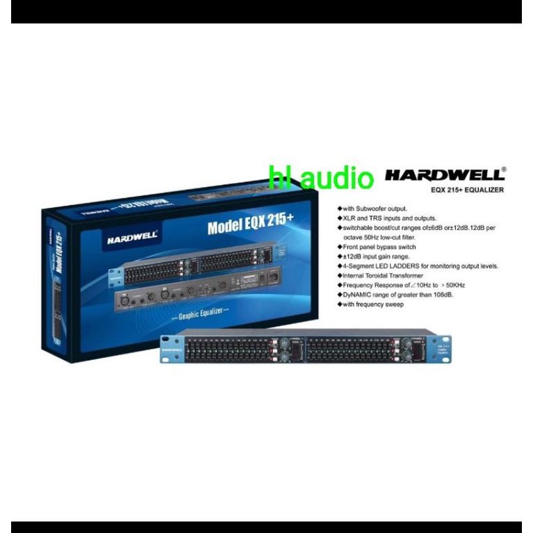 EQUALIZER HARDWELL EQX-215+ ORIGINAL