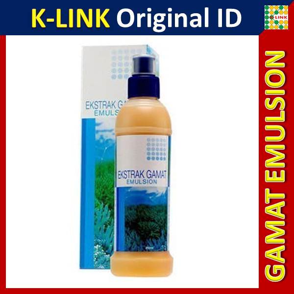 

Gamat Emulsion K Link Asli Original Untuk Penyembuhan Luka