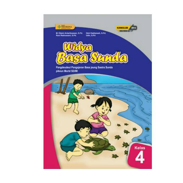 Widya Basa Sunda Kls 4 Sd Kurikulum 2013 Revisi Penerbit Tursina Shopee Indonesia