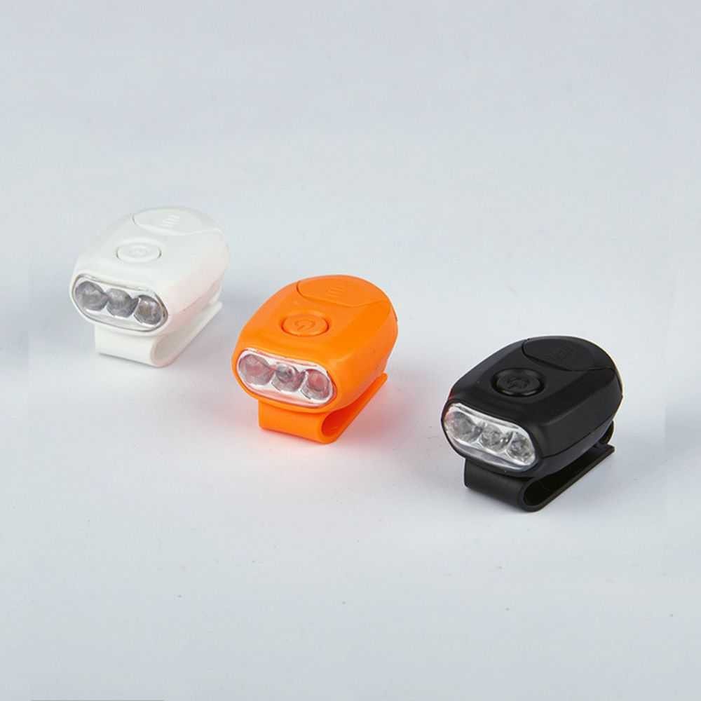 Hot Promo ! TaffLED Senter Clip Topi 90 Degree Rotatable 3 LED COB - 3325