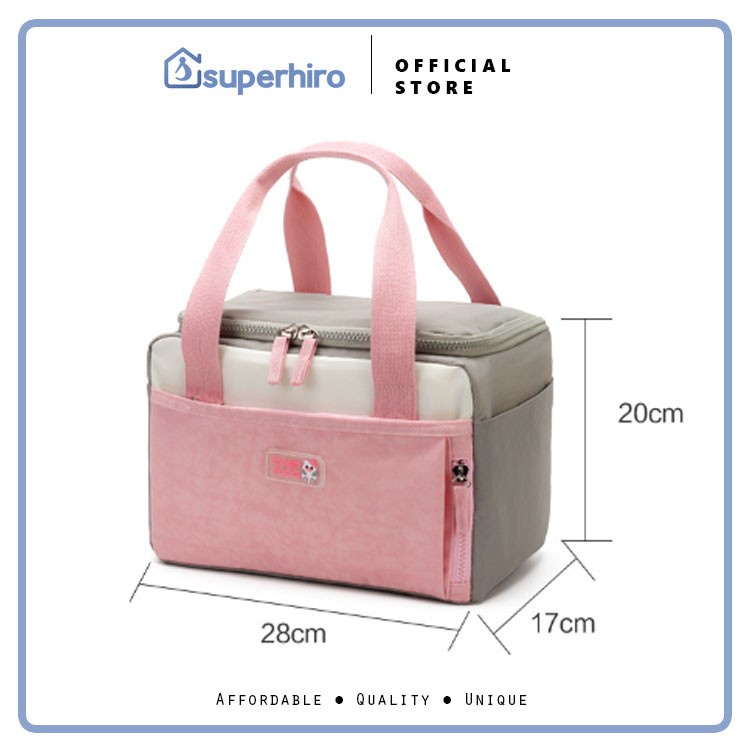 Tas Botol Susu Bayi ASI Cooler Bag Thermal Baby Bag Organizer