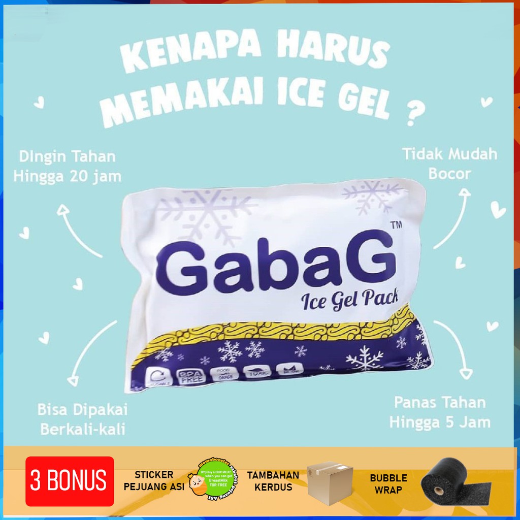 Gabag Ice Gel Hot and Cold Gel Pack 500gr