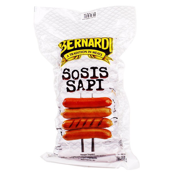 

Bernardi Sosis Sapi 10 Cm 1 Kg