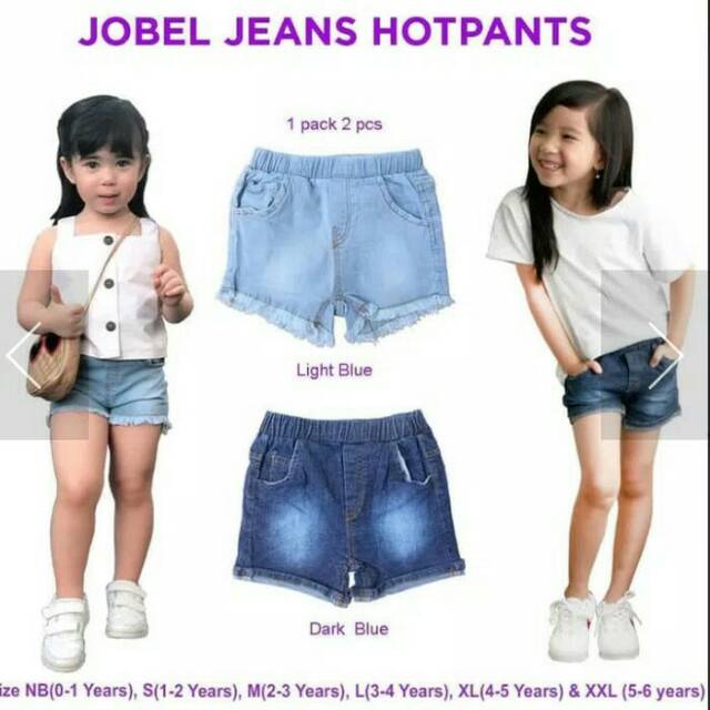 Kazel jobel jeans hotpants m-L