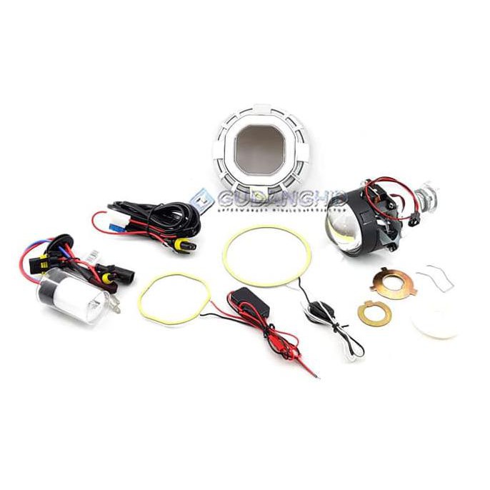 Terbaru Lampu Projector Motor HID Projie Kotak AE LED Vision Vahid AES 7 G1C/S murah berkualitas