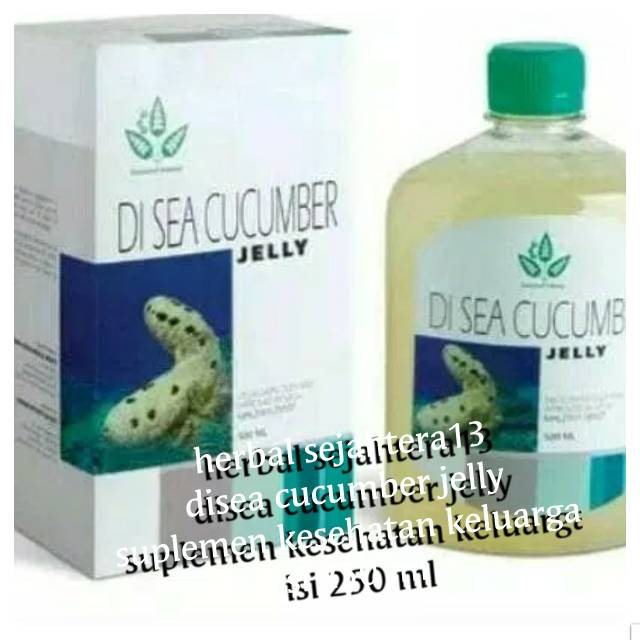 Cucumber jelly/DI SEA CUCUMBER JELLY/SUPLEMEN KESEHATAN KELUARGA