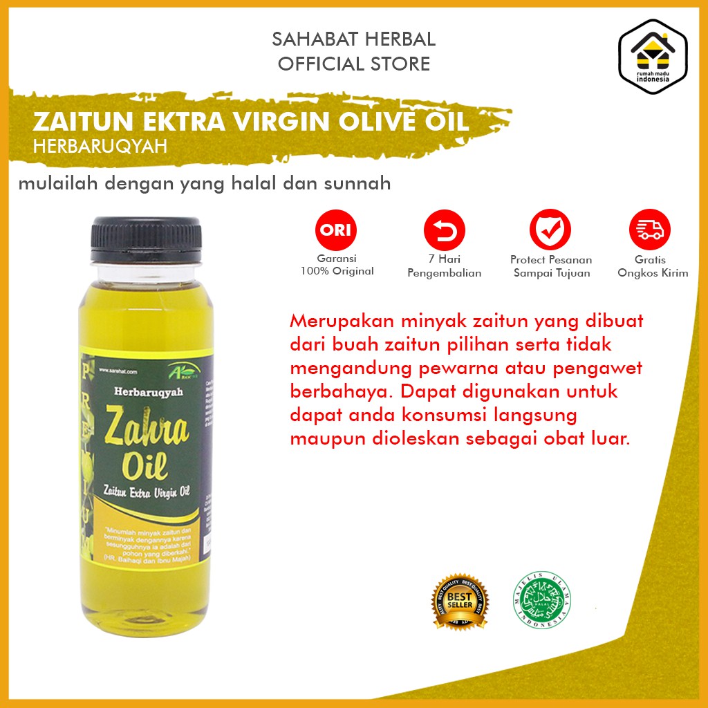 

Minyak Zaitun Tursina Asli Extra Virgin Olive Oil 250ml | Minyak Zaitun Murni Asli Untuk Diminum Kesehatan