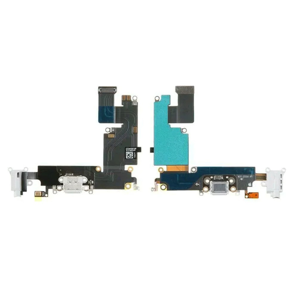 FLEXIBLE KONEKTOR CASAN CHARGER IPHONE 6S 4.7 Inch HITAM PLUS MIC PLUS BOARD ORI
