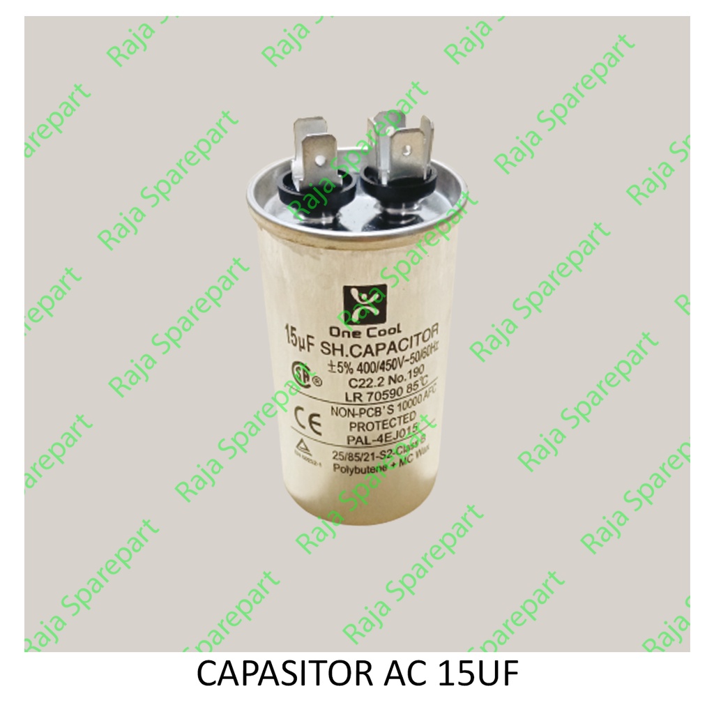 Capasitor Running AC Single 15uf