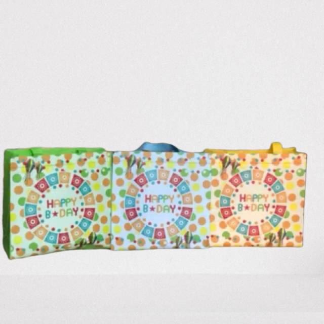 Goodie bag / tas ulang tahun murah uk 25×25×9-2