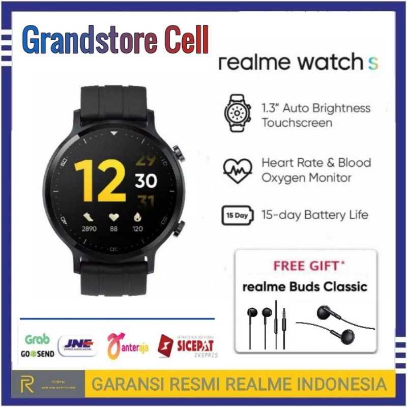 REALME WTACH S Smratwatch GARANSI RESMI REALME INDONESIA