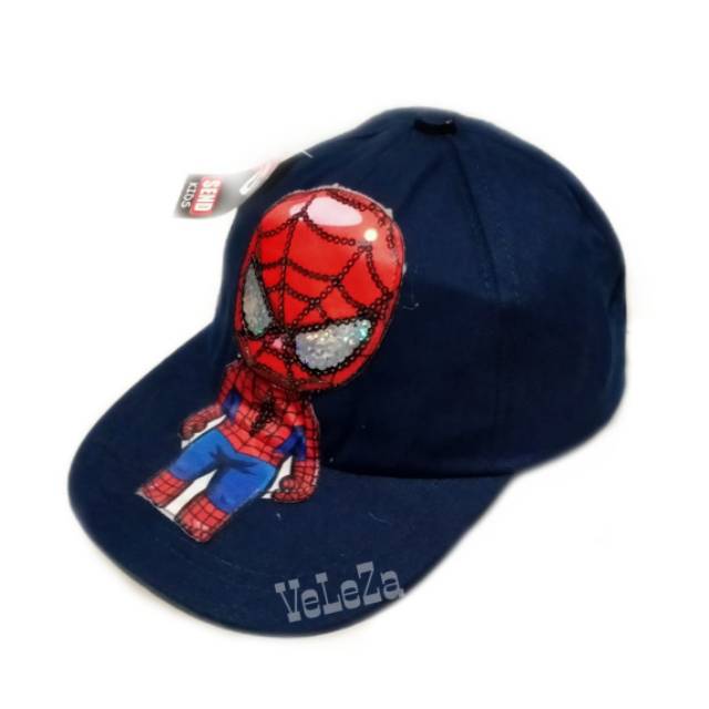 Topi Anak Led Superhero - Topi Anak Laki-Laki Karakter Superhero