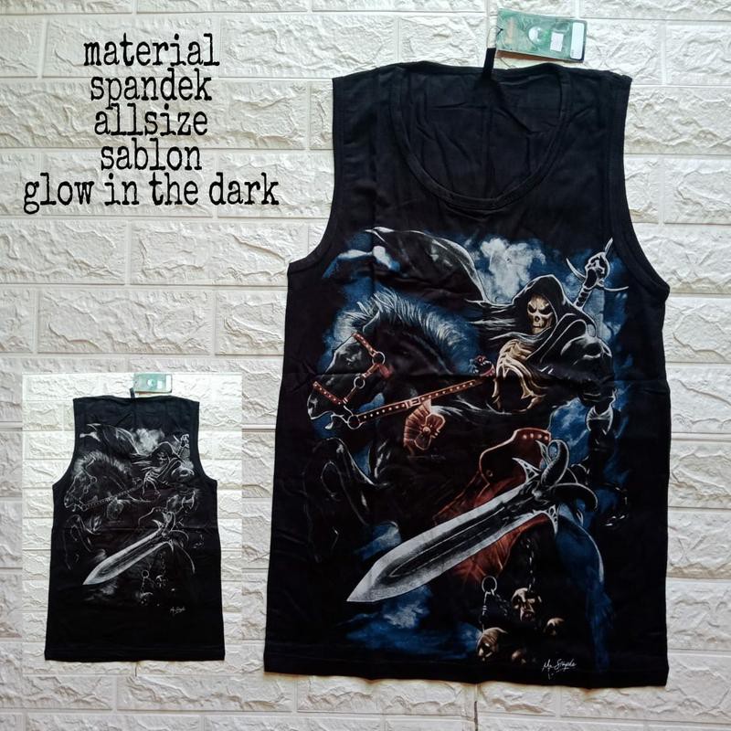BAJU HORSE METAL LEKBONG KAOS DISTRO SINGLET