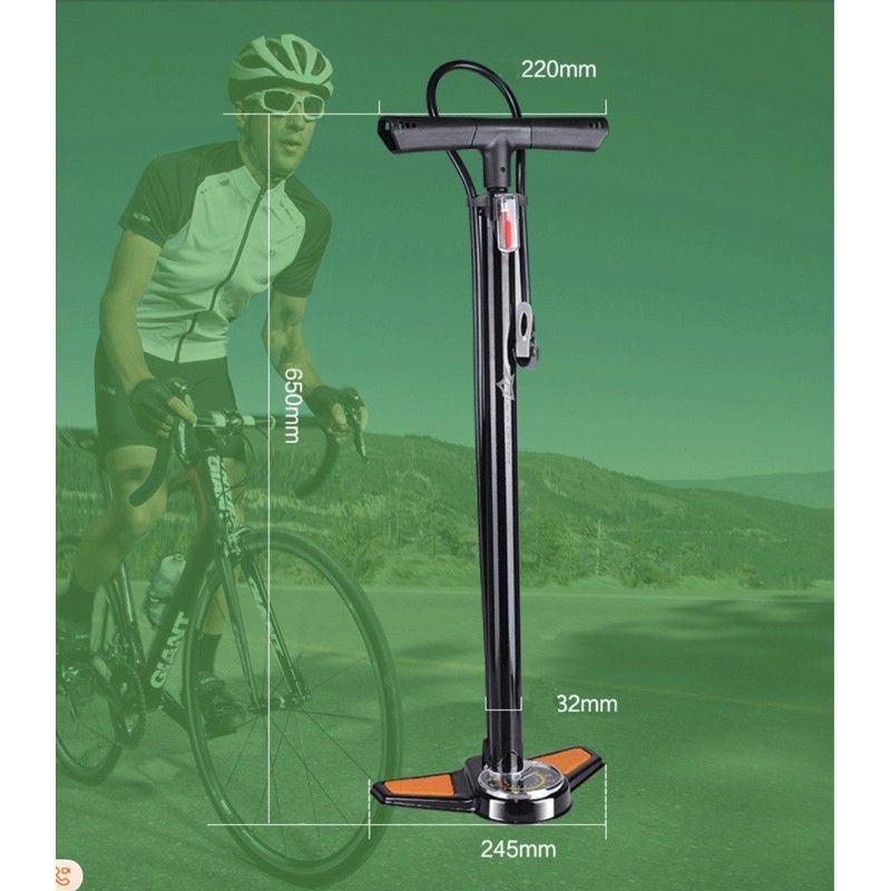 ROCKBROS GP6532B Pompa Sepeda Bicycle Pump 160Psi MTB Floor Type High Accurate