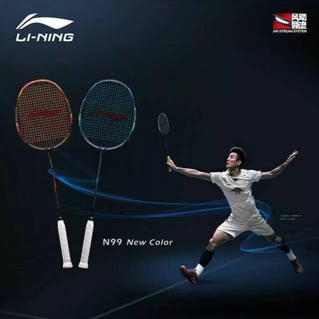 CLEAR SALE Raket Badminton / Bulutangkis LINING / LI NING AIR STREAM N99 3D PAINT LIMITED ORIGINAL
