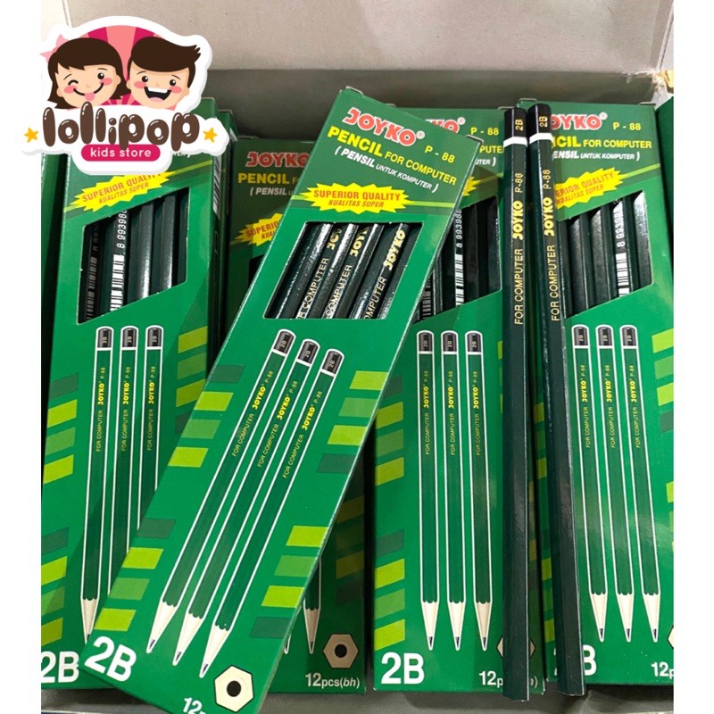 

Pensil 2B Murah Bagus 1 Lusin Isi 12 Pensil For Computer