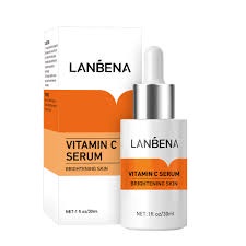 LANBENA Vitamin C Serum - Mencerahkan Wajah Pemutih Melembabkan Anti-kerut Perawatan kulit (30ml)